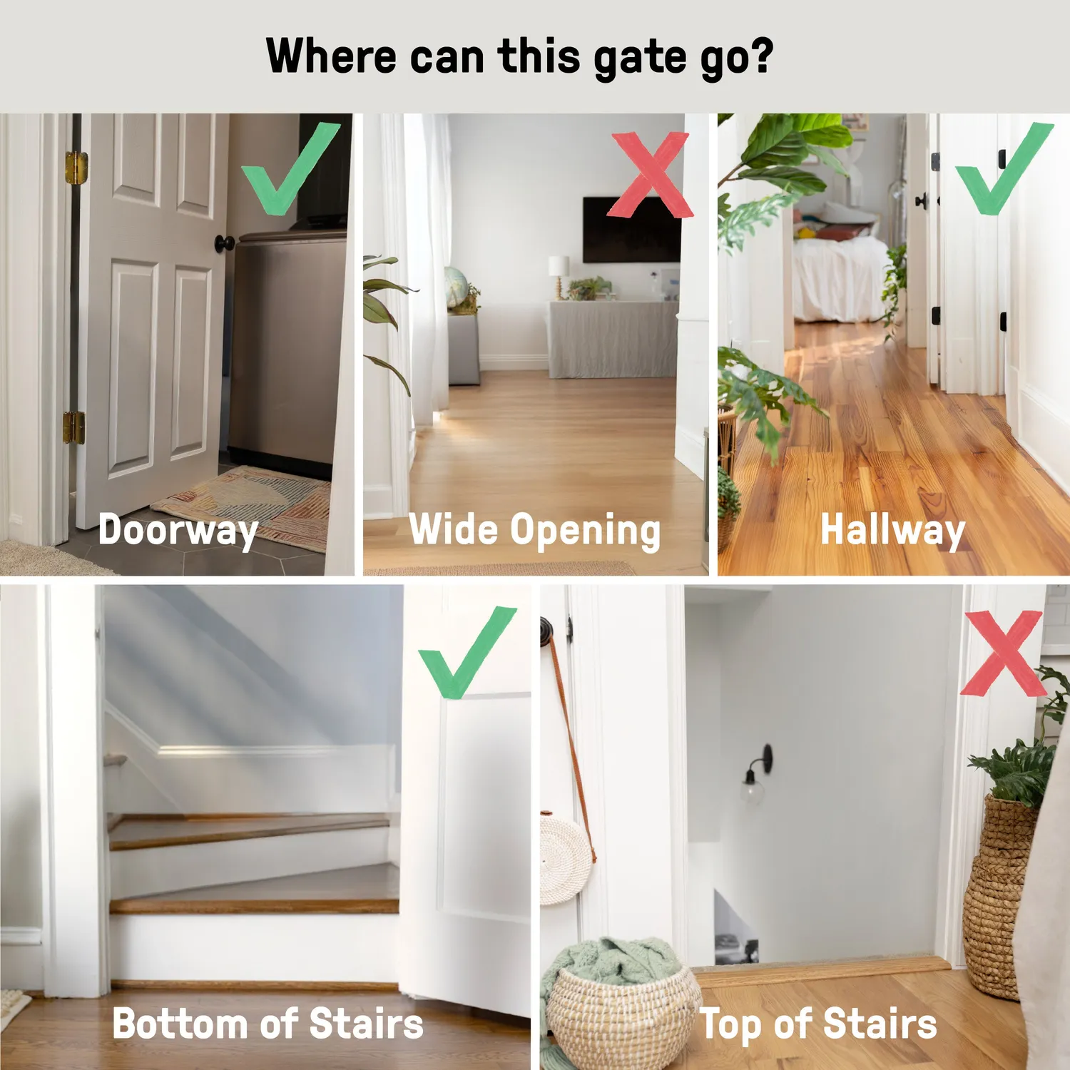 Ingenuity Doorway 34S Türgitter Weiß freihändig 73-86 cm