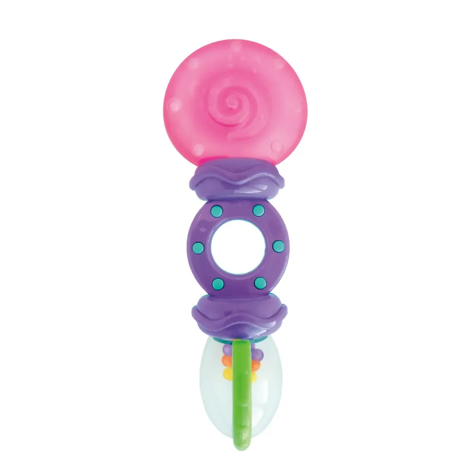 Bright Starts Rattle & Teethe Beißring Rassel wassergefüllt