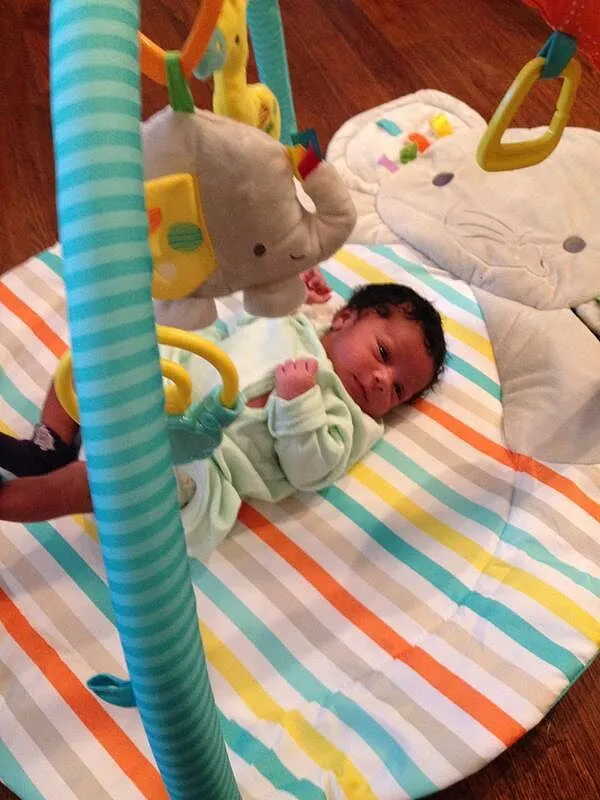 Bright Starts Hug n Cuddle Elephant Spielbogen