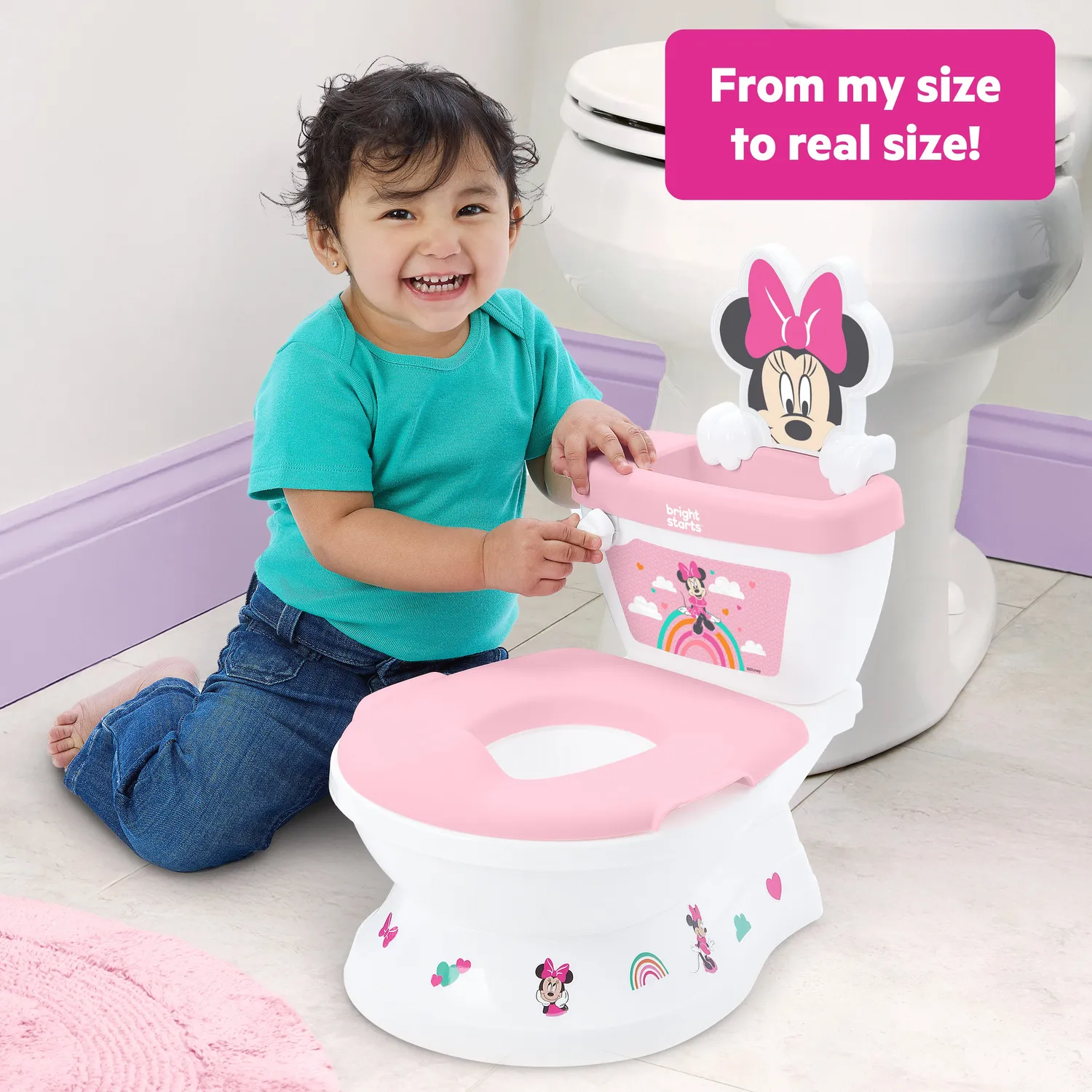 Disney Baby Minnie My Size Potty Töpfchen 2-in-1