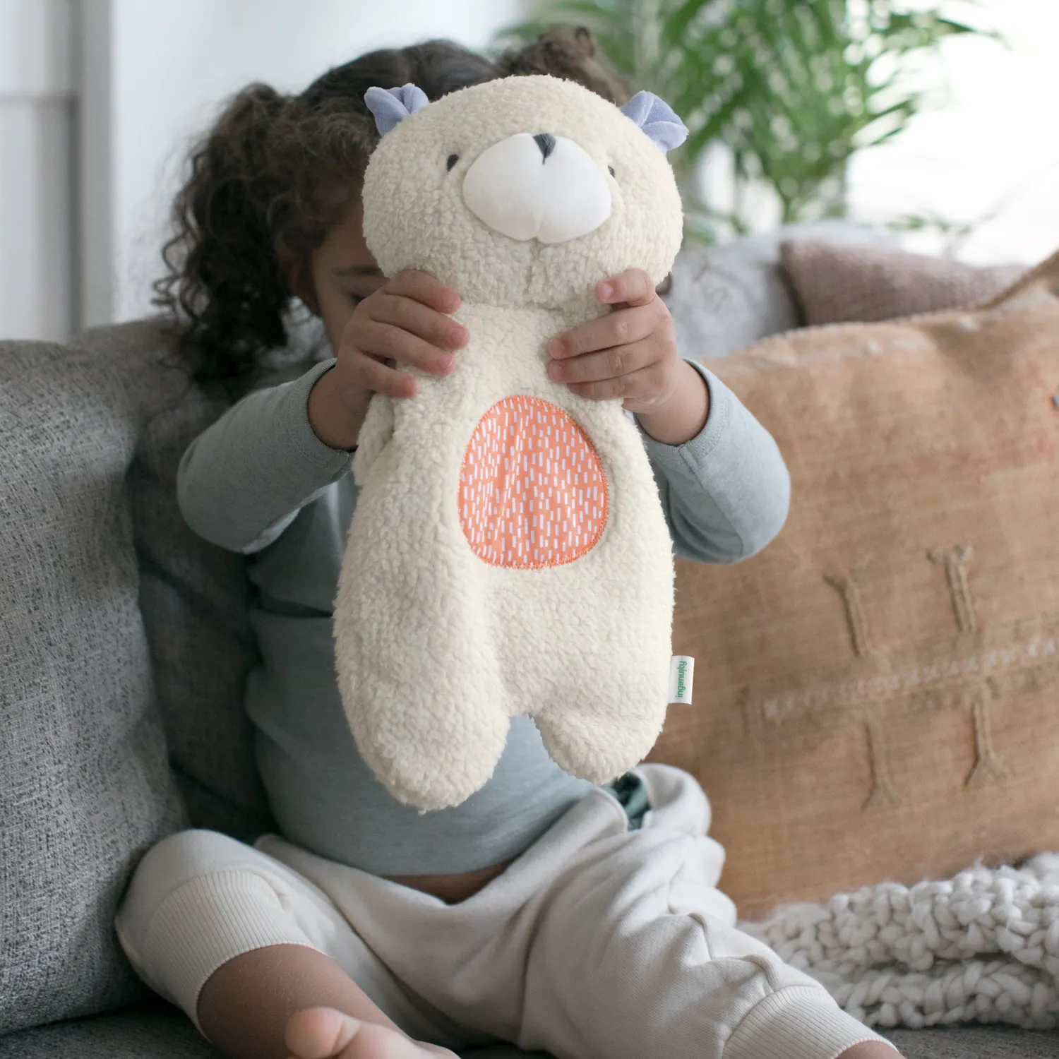 Ingenuity Nate Teddy Schnuffeltuch mit Gewicht neutral