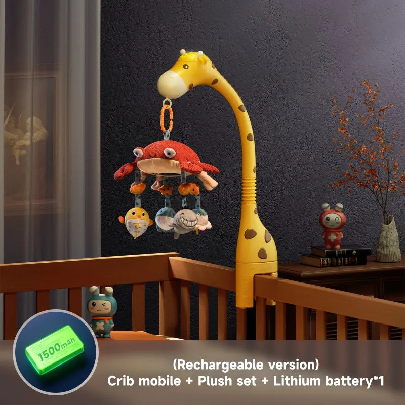 TUMAMA Giraffe Baby Mobile mit Licht und Musik