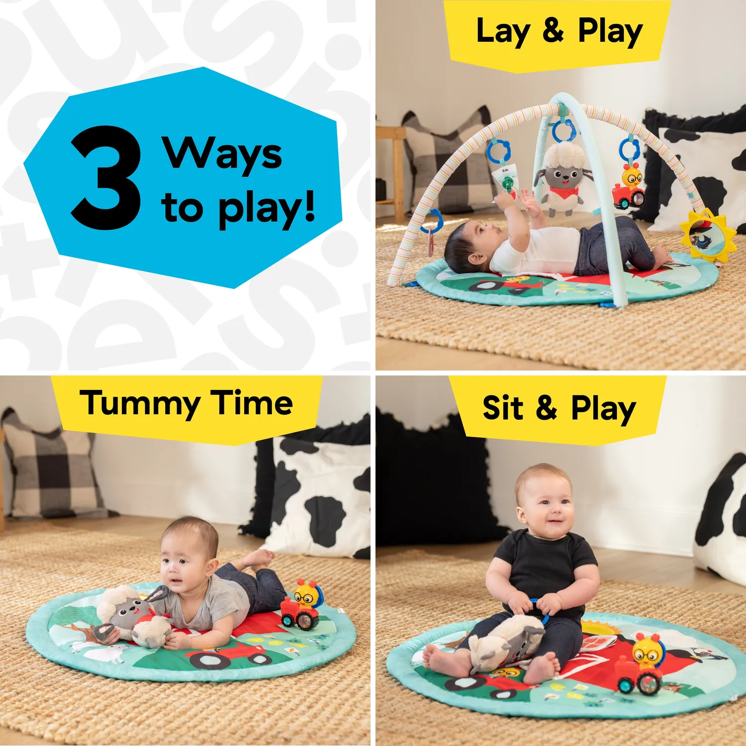 Baby Einstein Farm Explorers Spielbogen Bauernhof waschbar