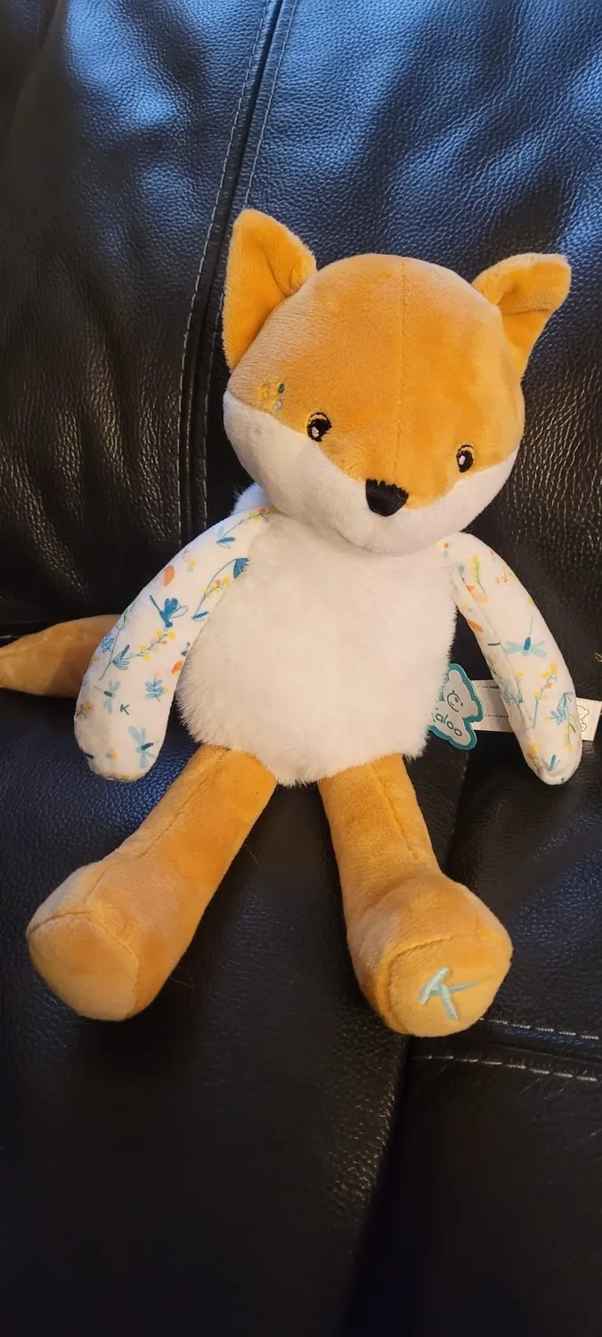 Kaloo Fripons Leonard Fuchs Kuschelpuppe 25 cm waschbar