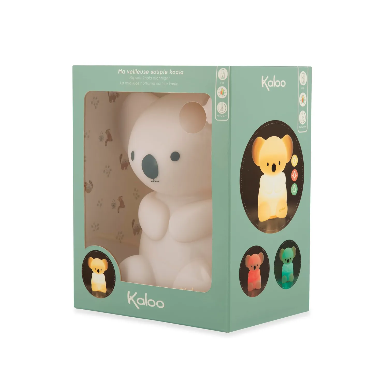 Kaloo Petit Songe Koala Nachtlicht USB mit Farbwechsel 18 cm