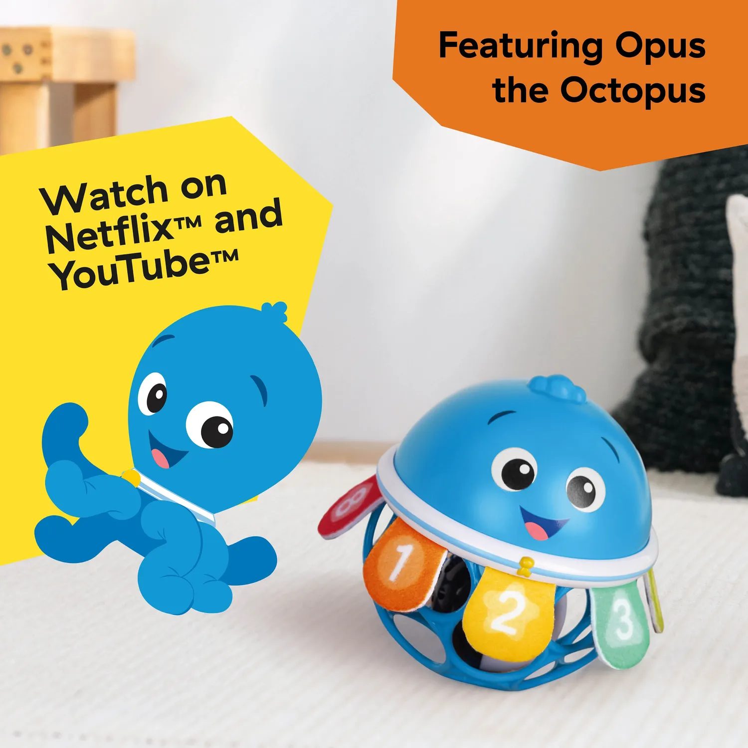 Baby Einstein Opus Jingle Shake Rasselball ab Geburt