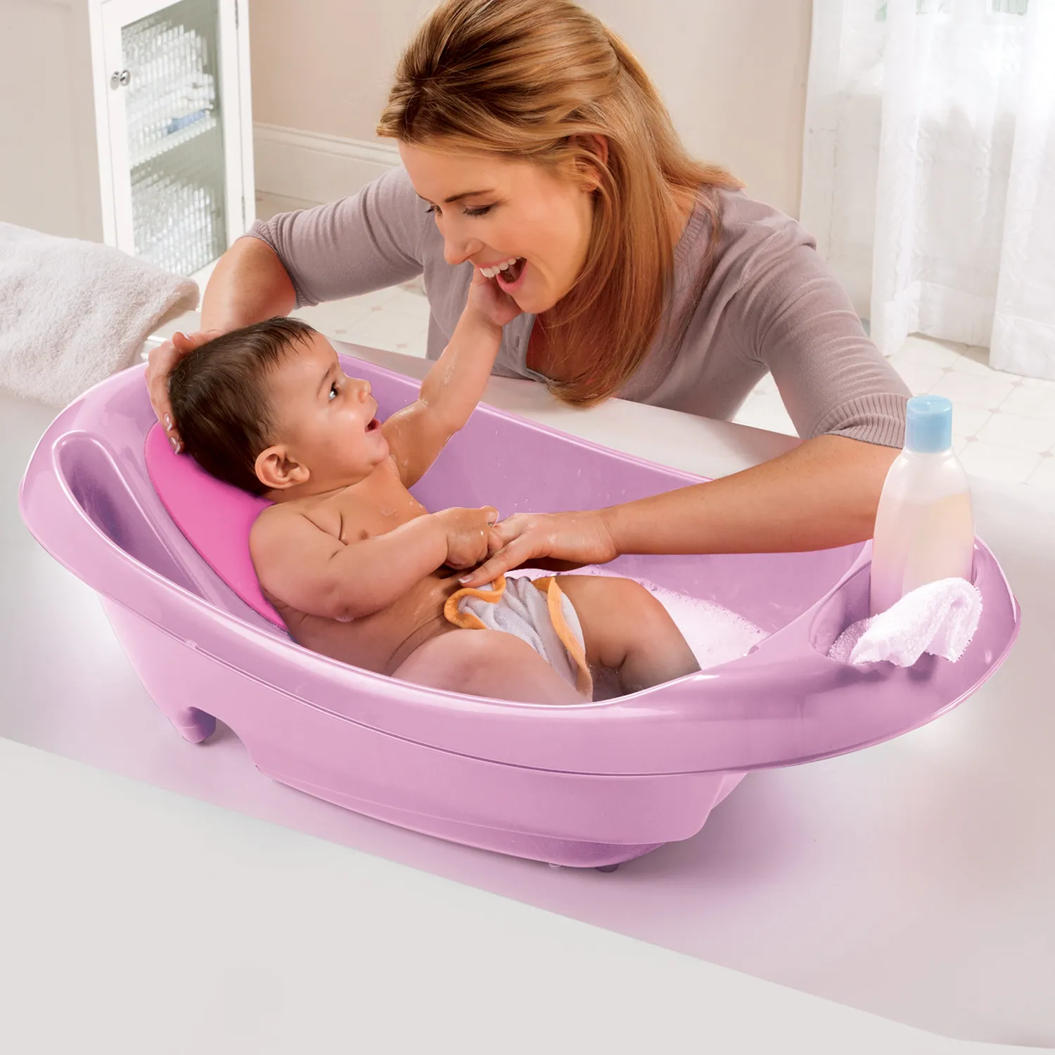 Summer Splish n Splash Babybadewanne Pink 0-24 Monate