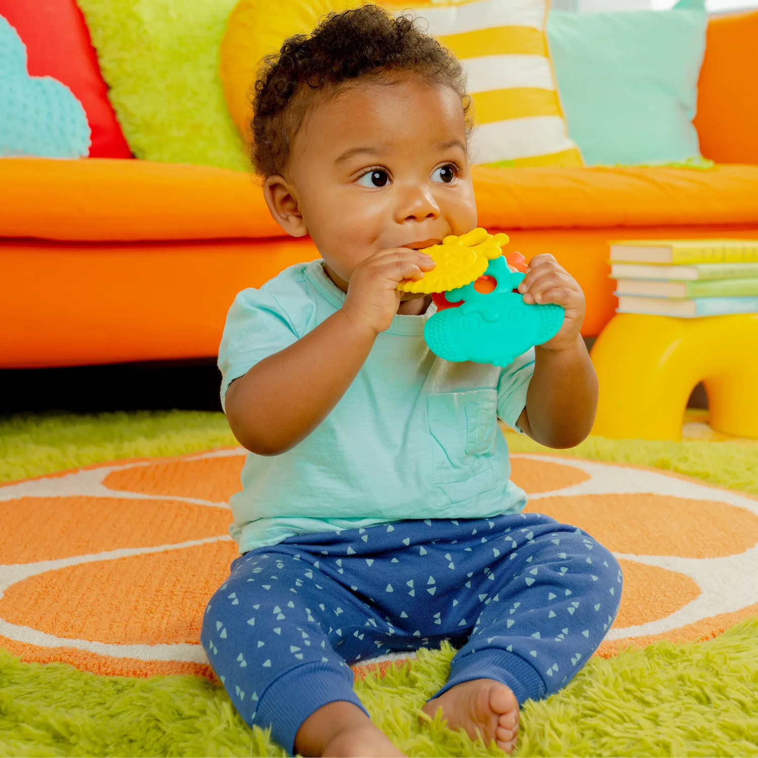 Bright Starts Gummy Buddies Beißringe 3er-Pack Tiere
