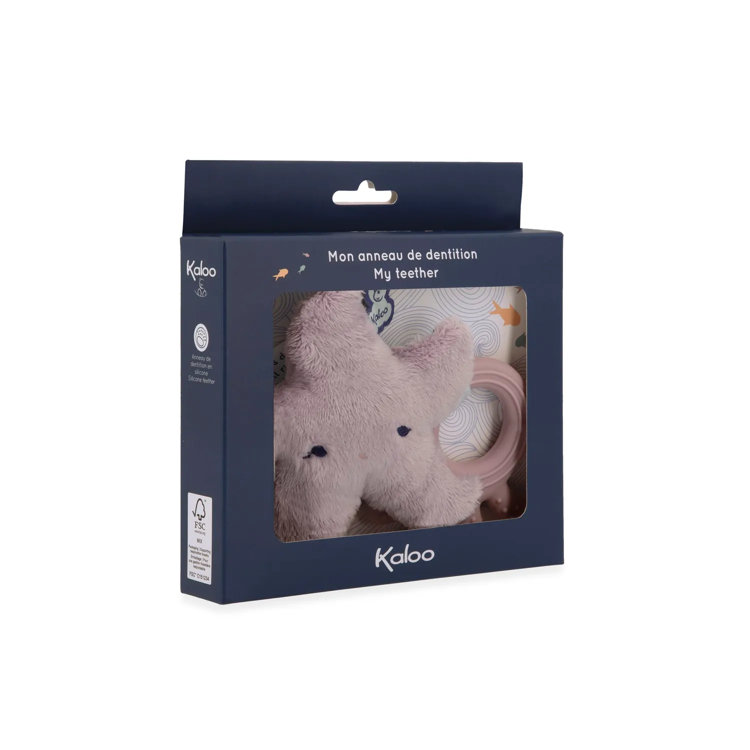 Kaloo Petit Calme Beissring Seestern Plüsch Lila ab Geburt