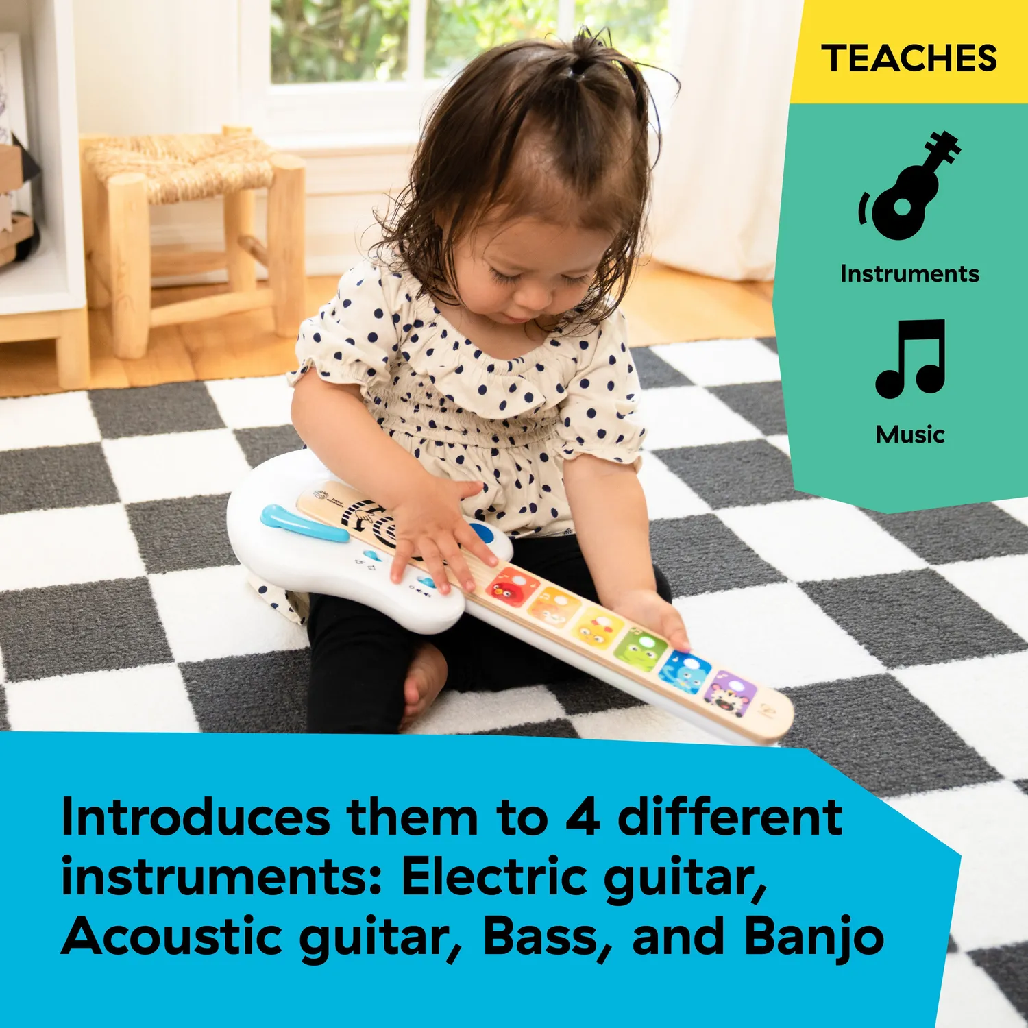 Baby Einstein Strum Along Songs Gitarre Holz