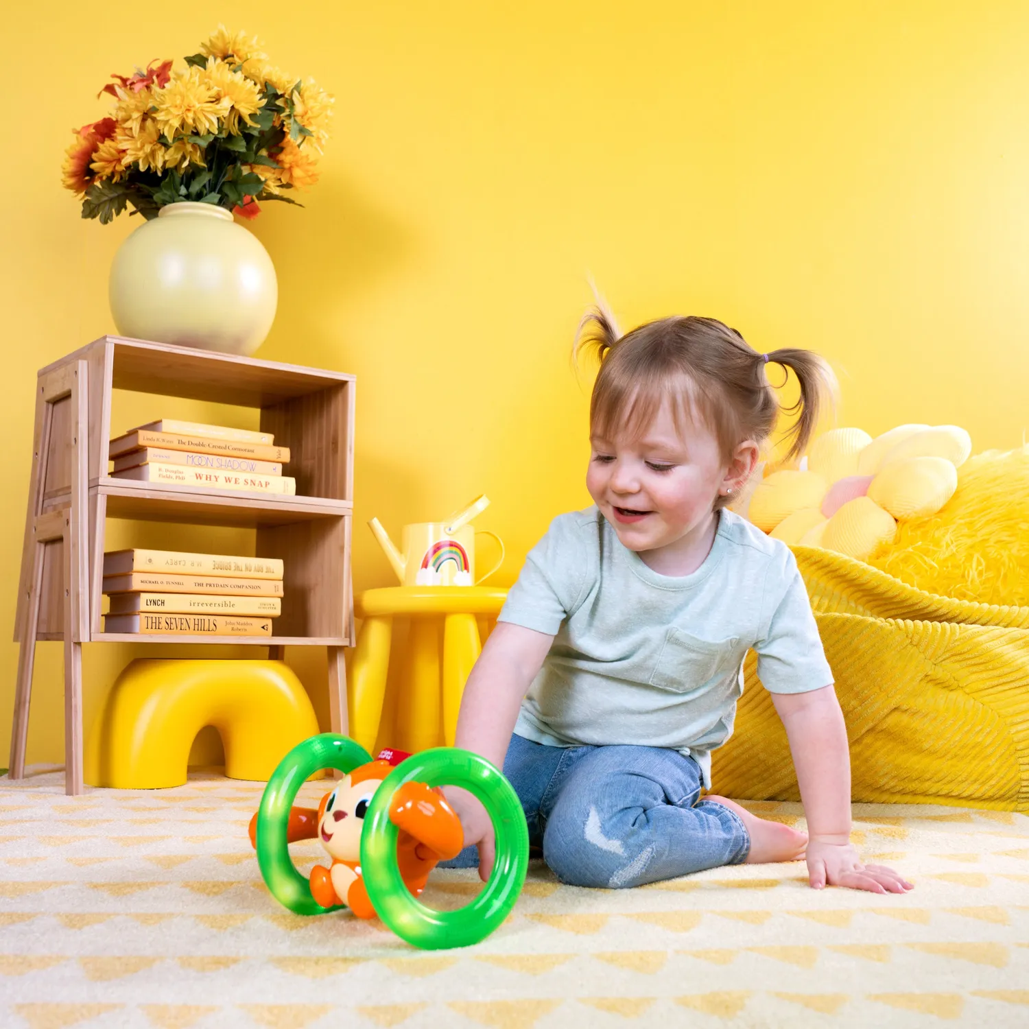 Bright Starts Roll & Glow Affe mit Licht und Musik