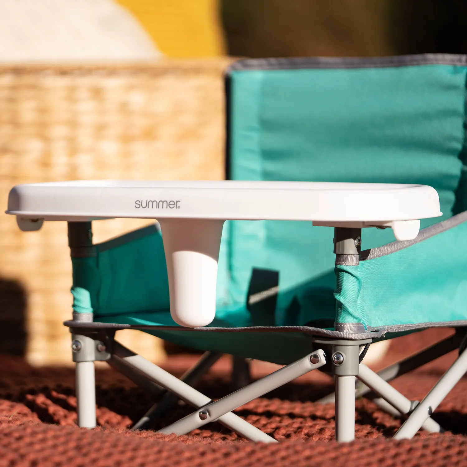 Summer Pop N Sit Booster petrol Sitzerhöhung Tablett