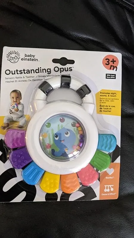 Baby Einstein Outstanding Opus Beissring Rassel Oktopus