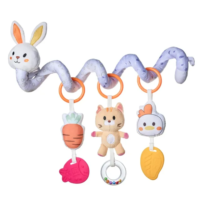 TUMAMA Hase Spirale Activity-Spielzeug Kinderwagen
