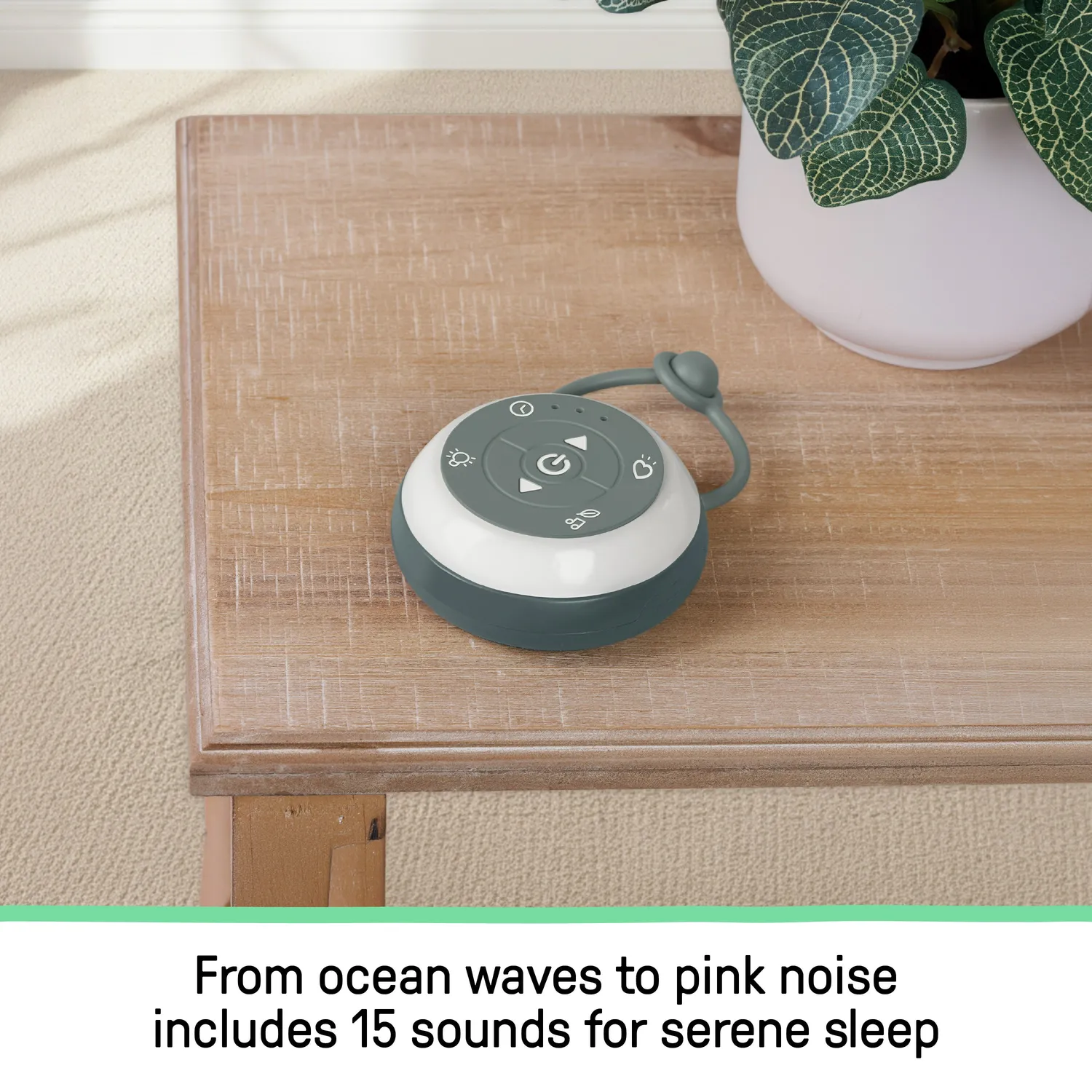 Ingenuity Serenity Glow Soundmaschine Baby mit Licht USB-C
