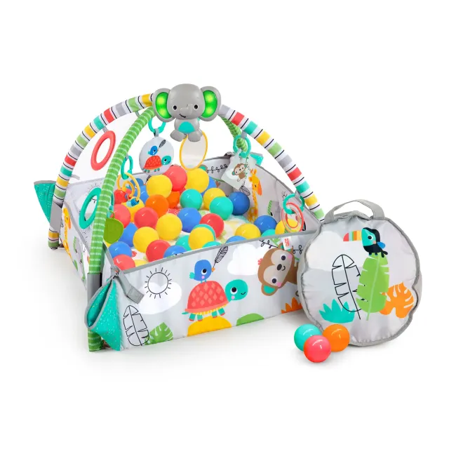 Bright Starts Totally Tropical Spieldecke Bällebad 5-in-1