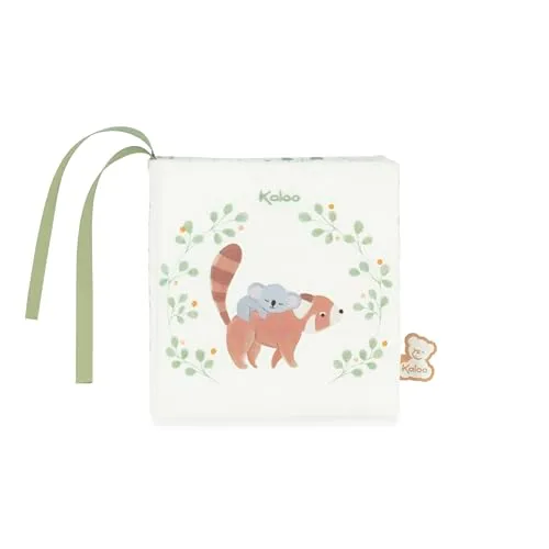 Kaloo Stimuli Stoffbilderbuch Roter Panda Koala 14 cm