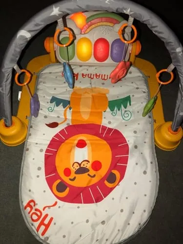 TUMAMA Baby Play Gym TM243 Spieldecke Tiger Klavier