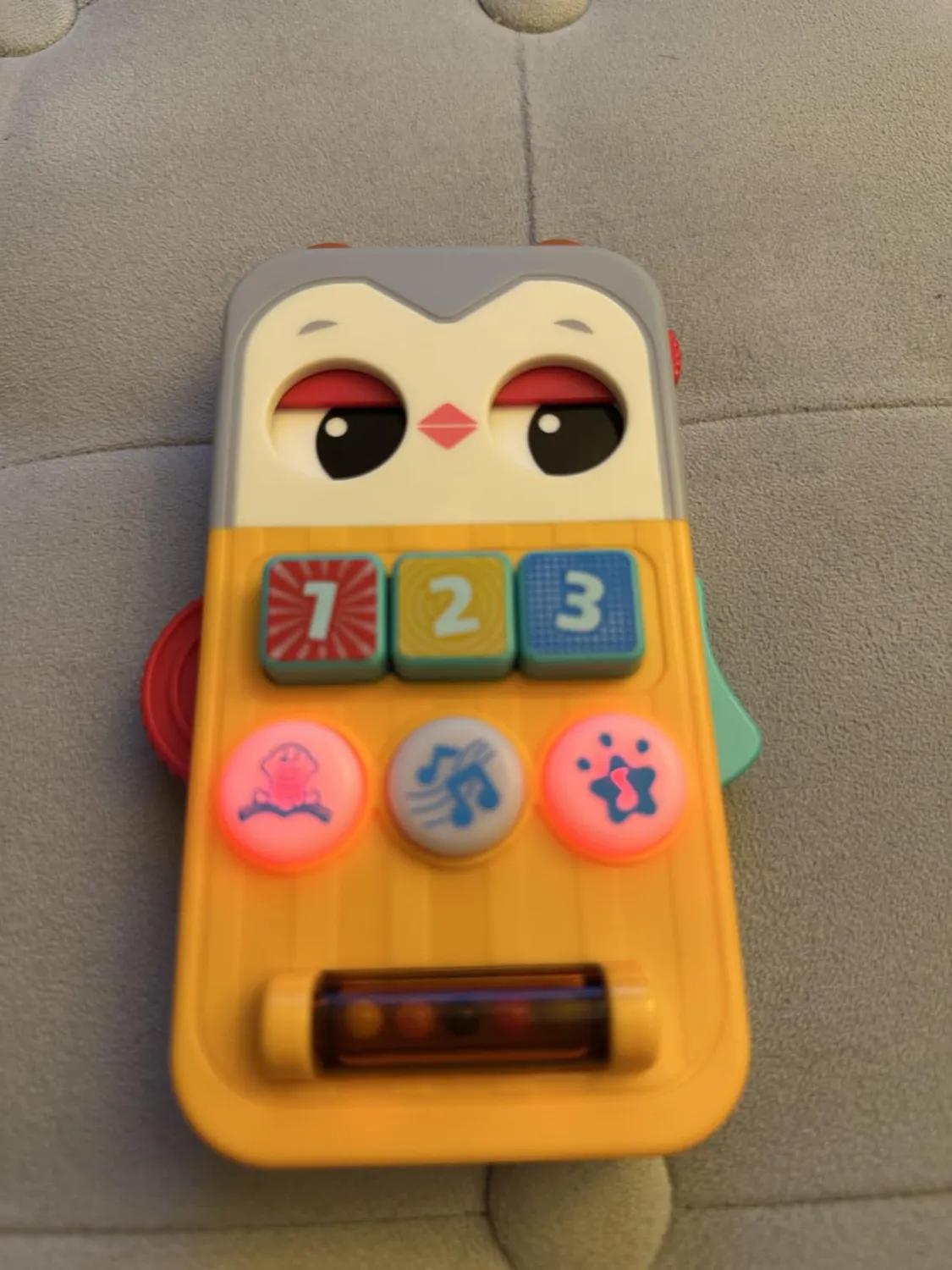 HOLA Eulen-Handy Musikspielzeug 6-12 Monate Lernmodus