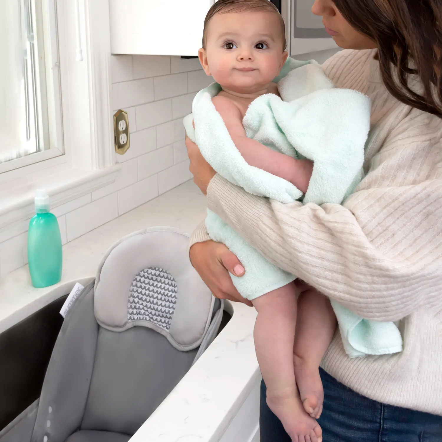 Summer Snug Support In-Sink Badeeinsatz Waschbecken