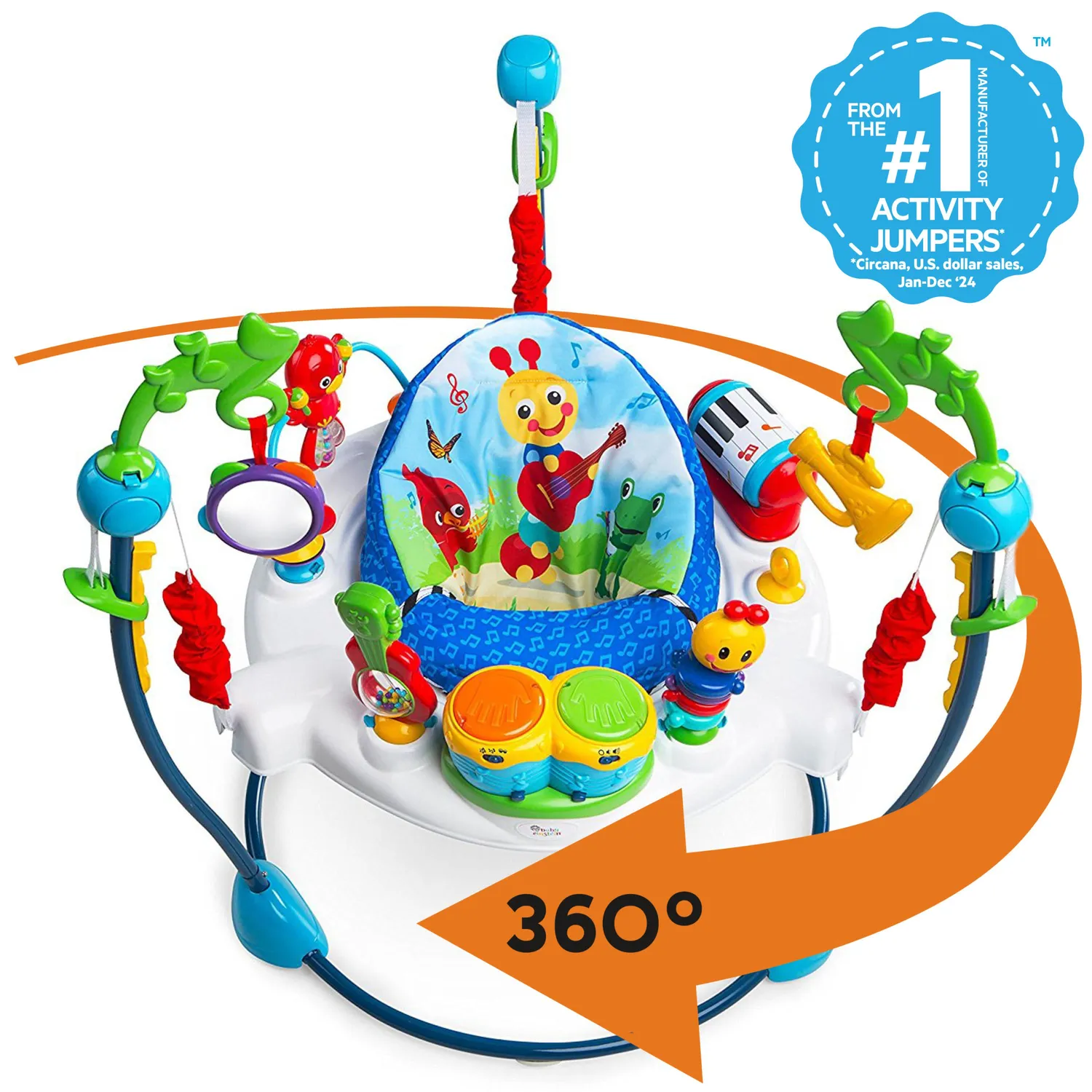 Baby Einstein Neighborhood Symphony Jumper Musik