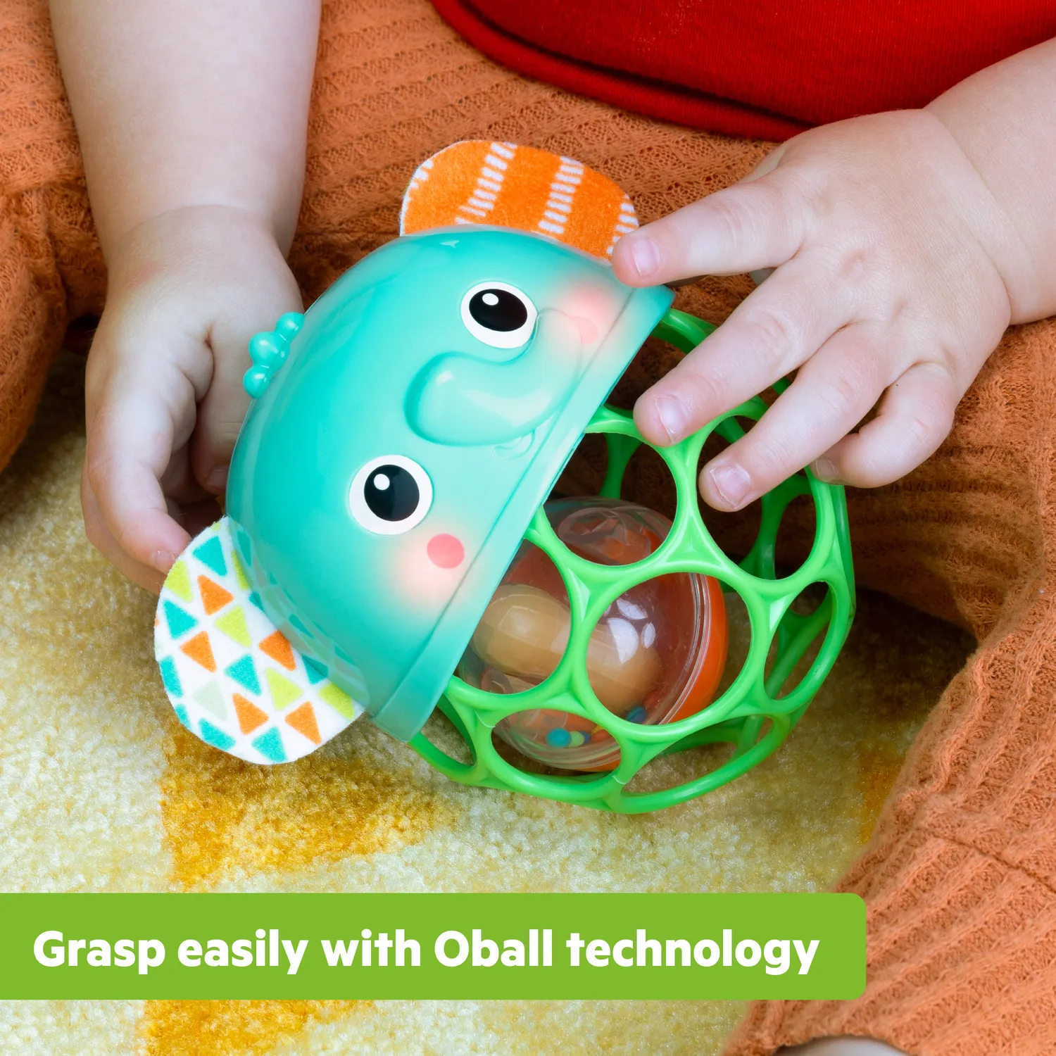 Bright Starts Giggle & Rattle Spielzeugset Affe+Elefant