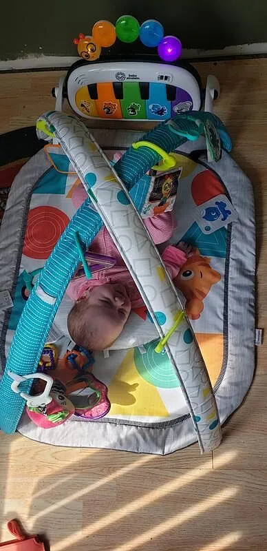 Baby Einstein 4-in-1 Kickin Tunes Spielbogen mit Piano 0-36 M.