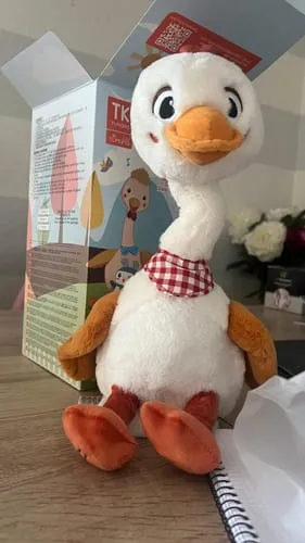 TUMAMA Tanzende Ente singend sprechend 33cm