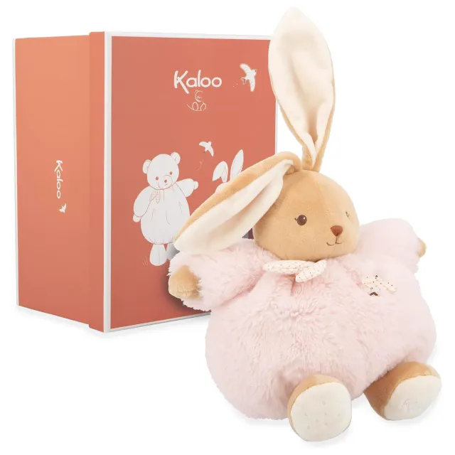 Kaloo K214018 Schmusetuch Hase Rosa 25 cm