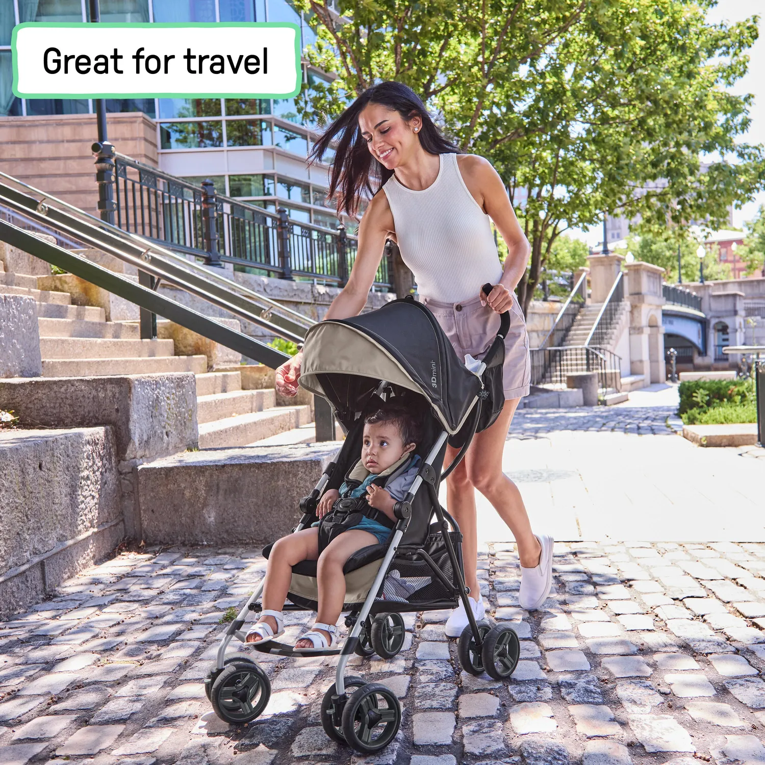 Ingenuity 3D Mini Buggy Cashew leicht klappbar