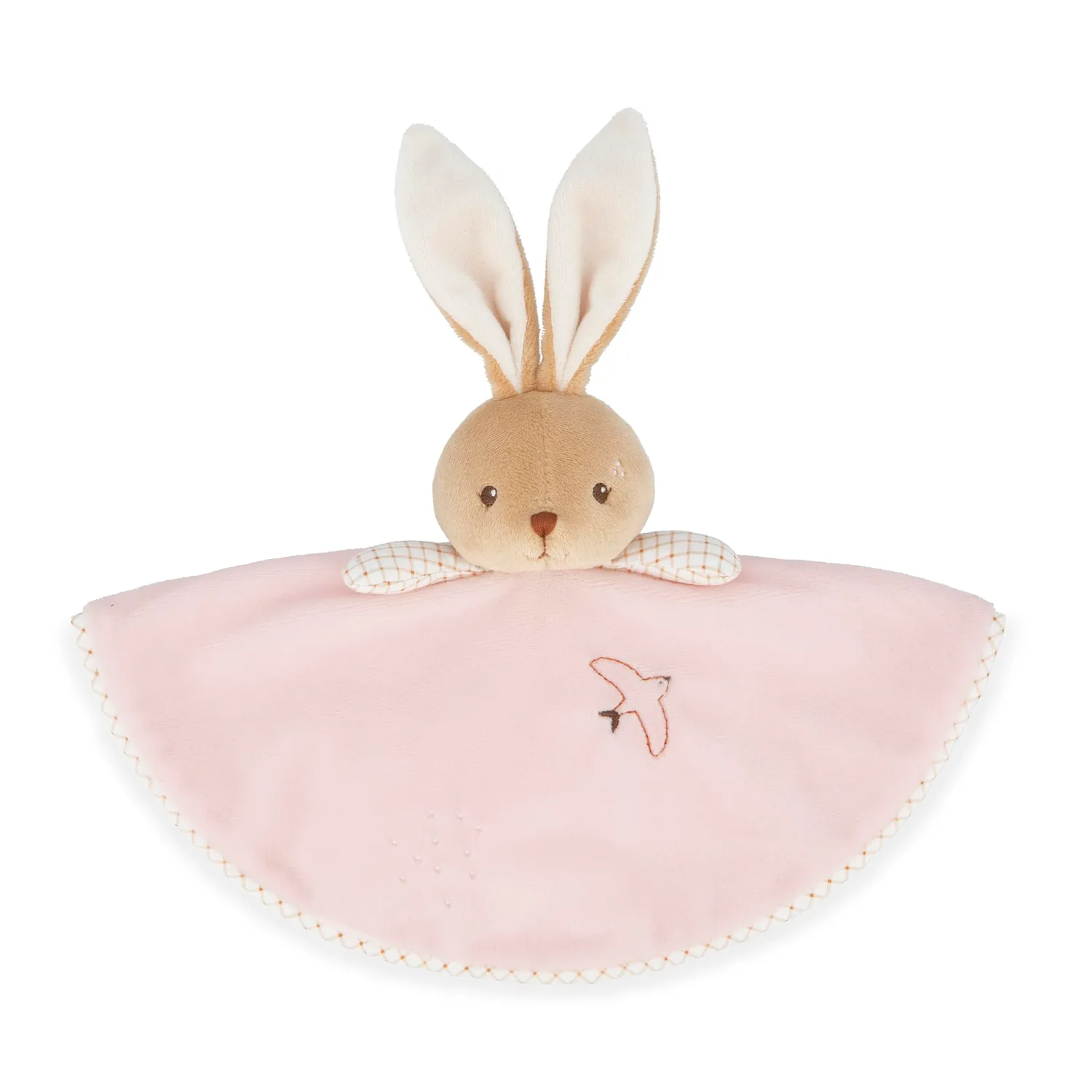 Kaloo Carré Douceur Hase Schmusetuch rosa 24 cm weich