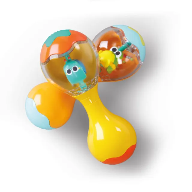 Bright Starts Rockin' Maracas Rassel 2er-Set sanft