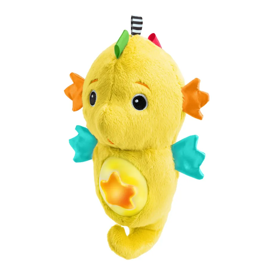 Baby Einstein Sea Dreams Seahorse Kuscheltier Gelb mit Musiklicht
