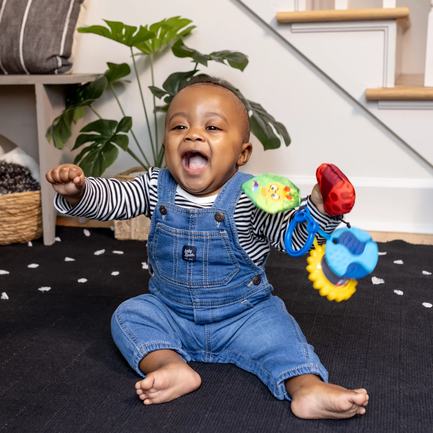 Baby Einstein Touch of Nature Sensorikspielzeug 4er Set ab Geburt