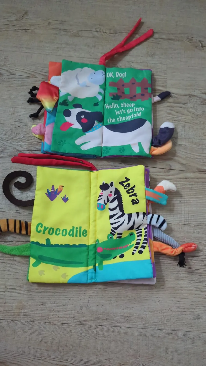 beiens Stoffbuch Bauernhof Knisterbuch Baby