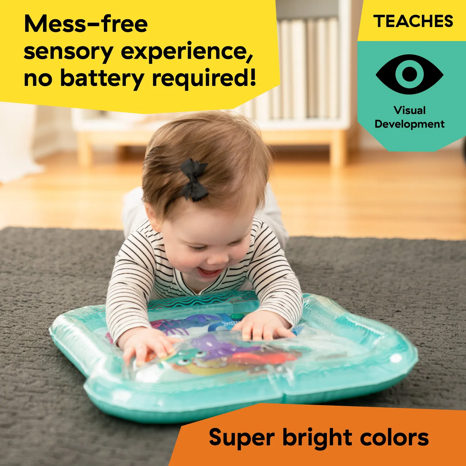 Baby Einstein Ocean Explorers Wassermatte 40x40 cm mit 3 Tieren