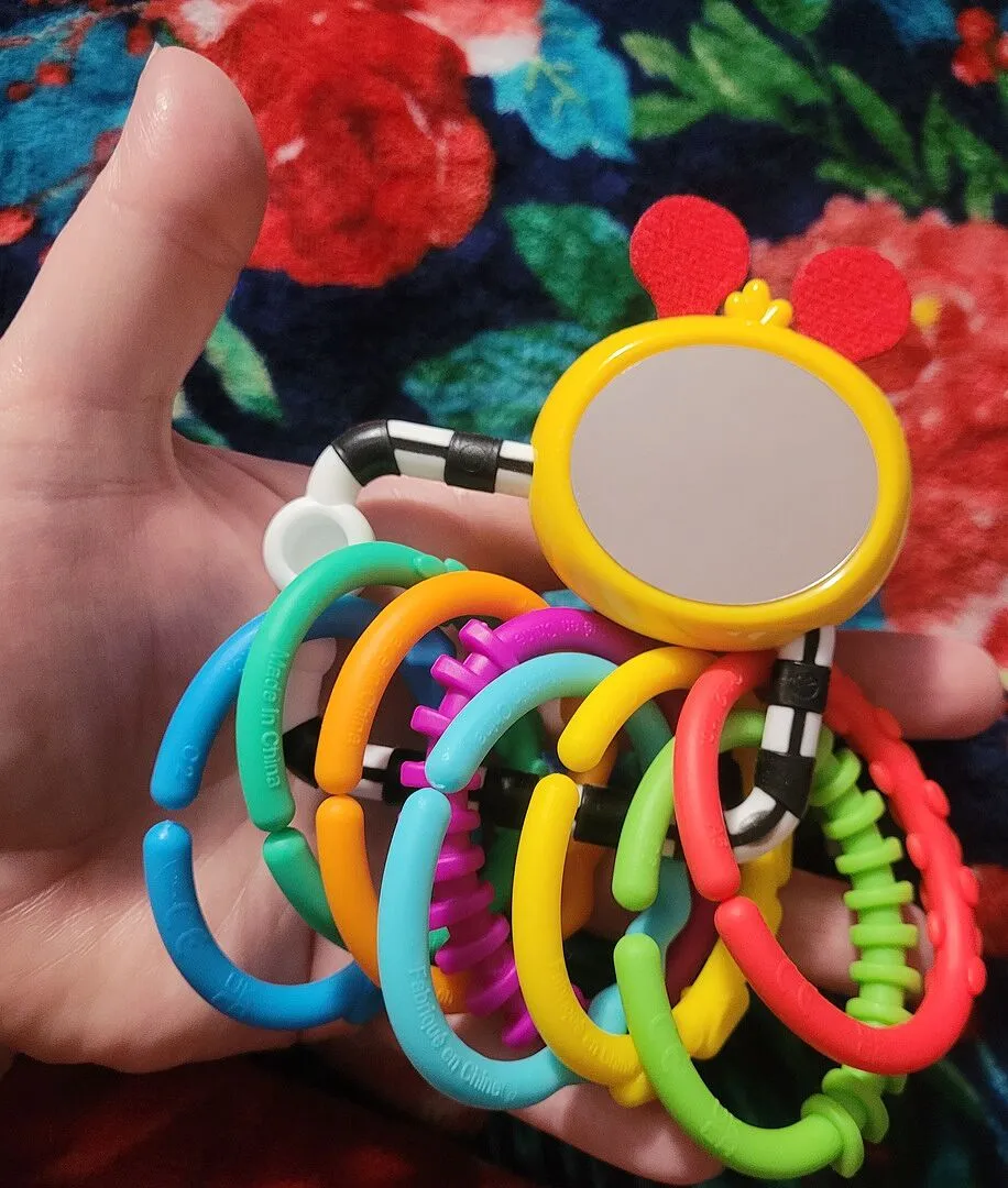 Baby Einstein Cal's Connectors Greifringe 8 Stück bunt