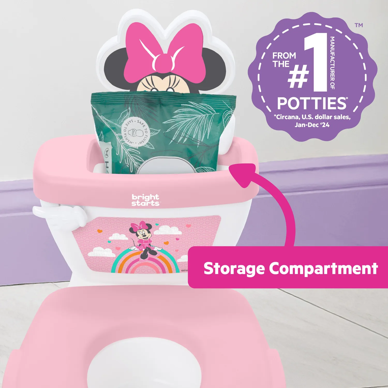 Disney Baby Minnie My Size Potty Töpfchen 2-in-1
