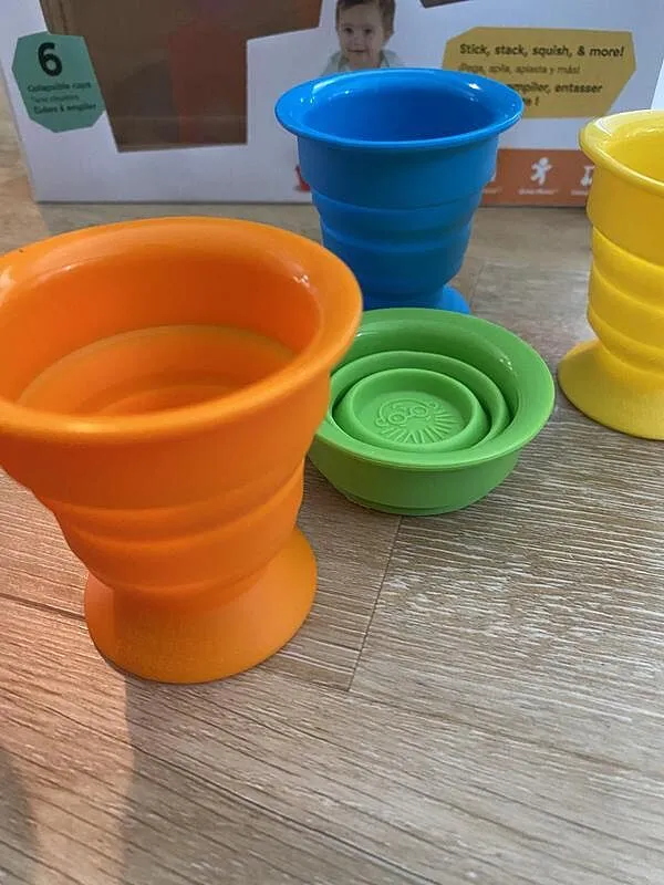Baby Einstein Stack & Squish Cups Stapelbecher 6tlg BPA-frei