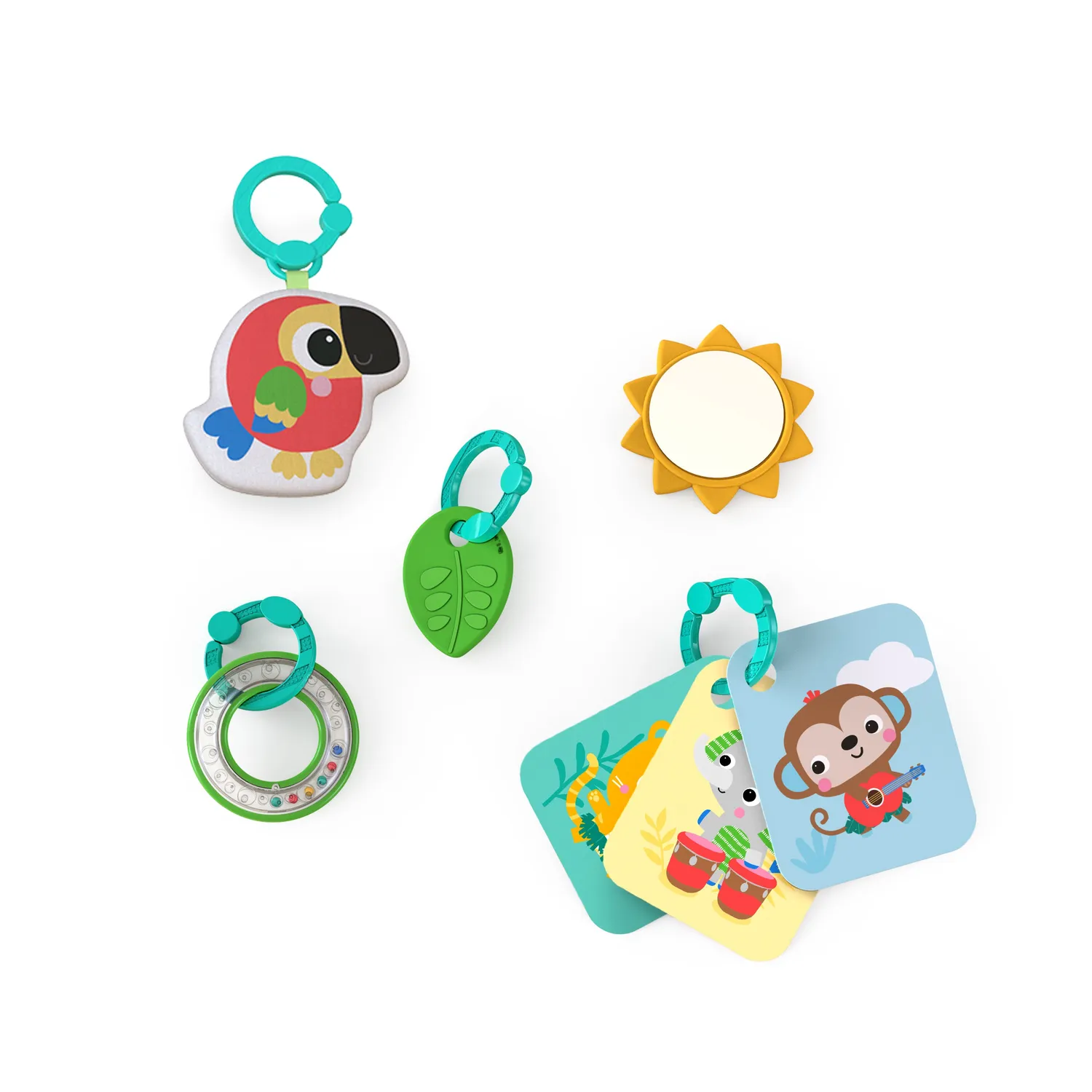 Bright Starts Groovin Kicks 4-in-1 Piano Spieldecke Safari