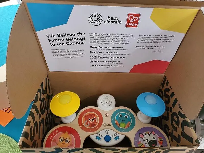 Baby Einstein Together in Tune Magic Touch Drums Holztrommel