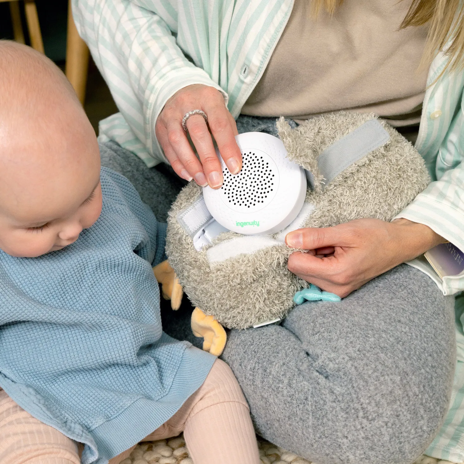 Ingenuity Snuggle Sounds Nally Eule Kuscheltier Bluetooth