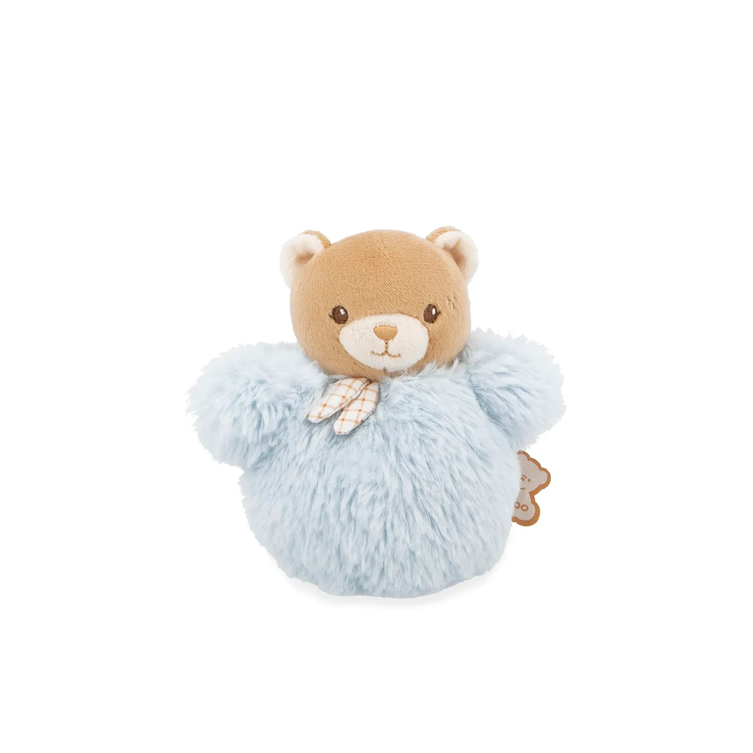 Kaloo Stimuli Pompon Hase Plüsch rosa 12 cm mit Halstuch