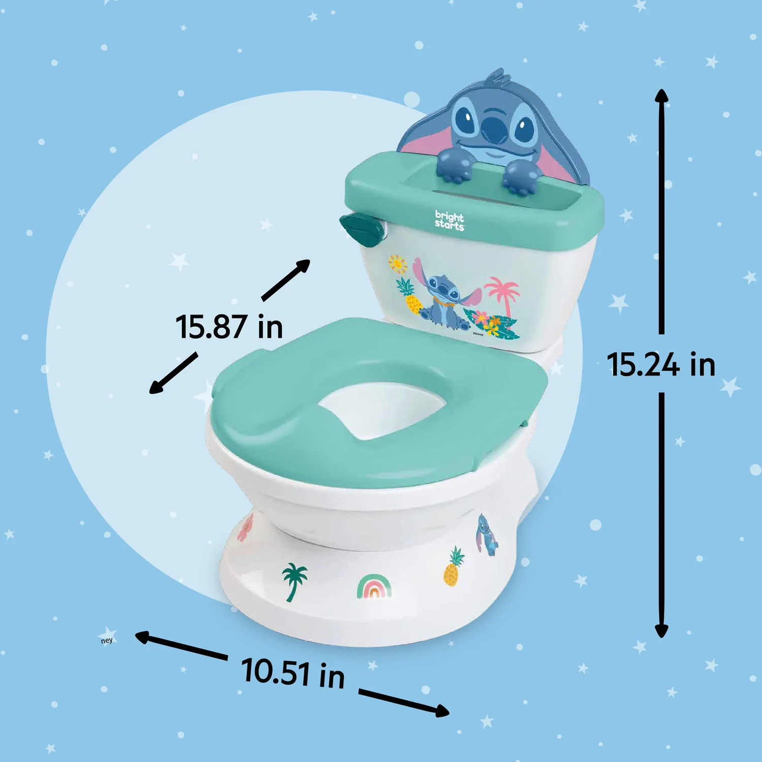 Disney Baby Stitch My Size Töpfchen 2-in-1 mit Sound