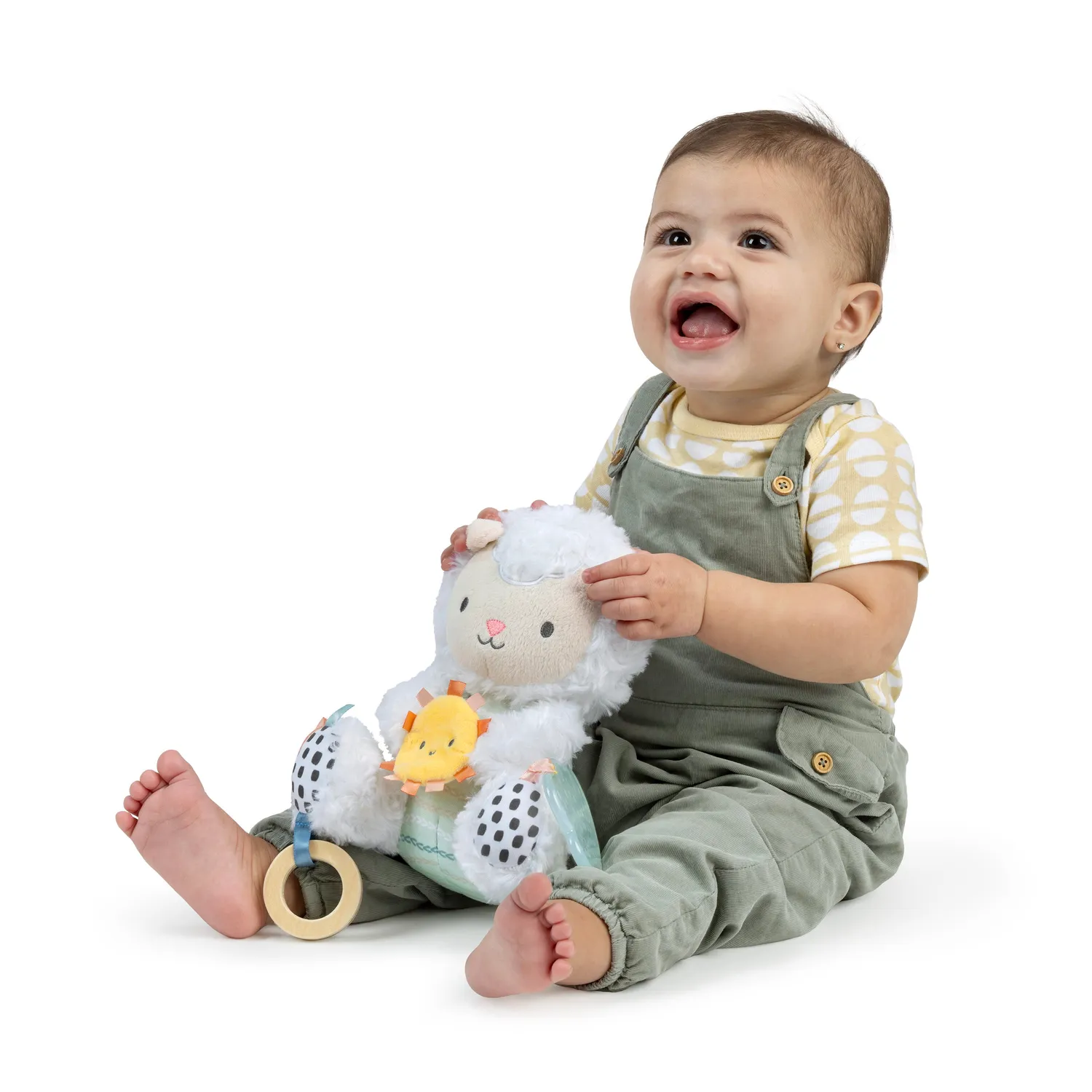 Ingenuity Calm Springs Sheppy Kuscheltier Schaf mit Beißring