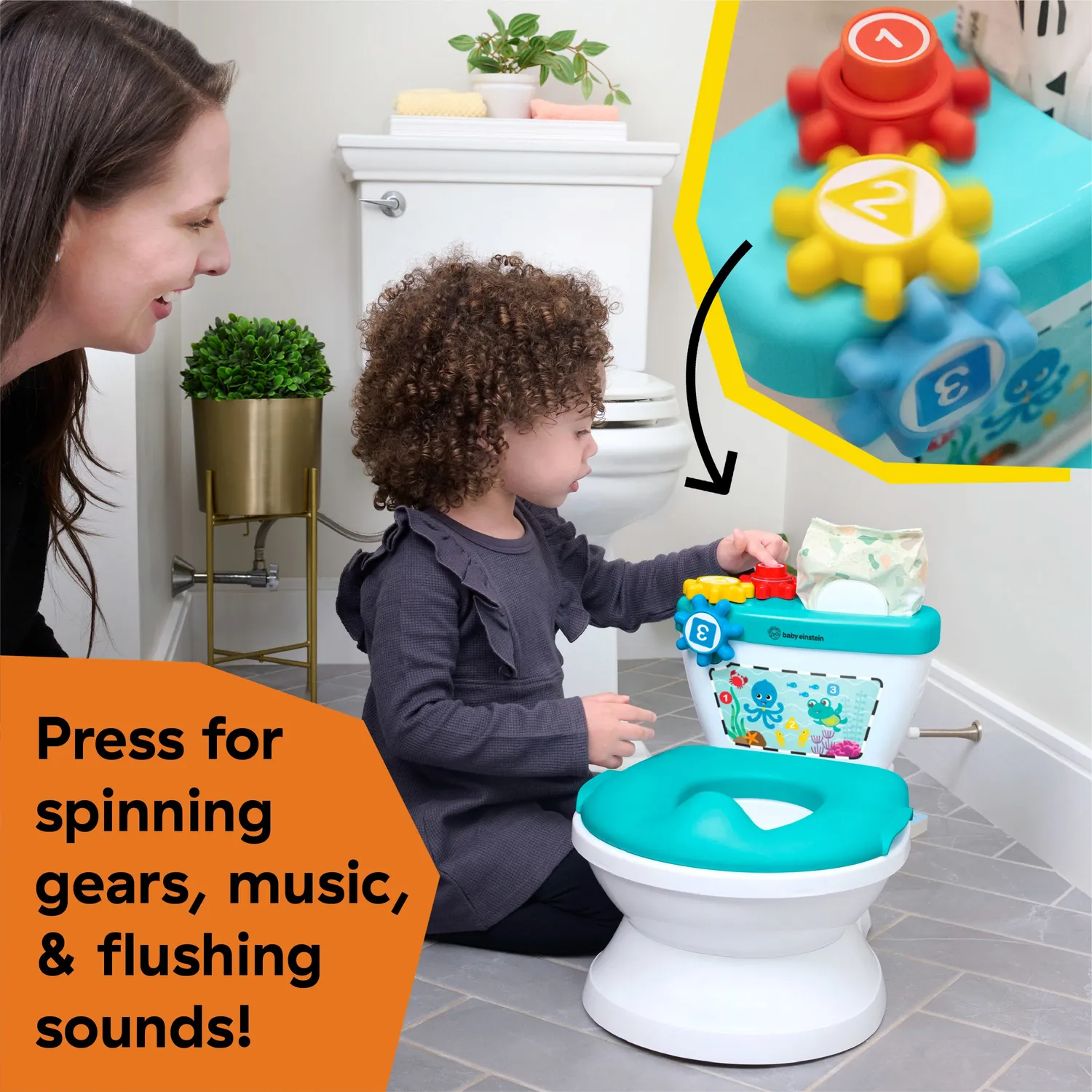 Baby Einstein Geared Success 2-in-1 Töpfchentrainer