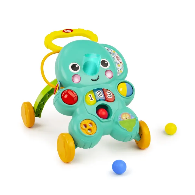 Bright Starts Stroll'n Roll Elefant Lauflernwagen