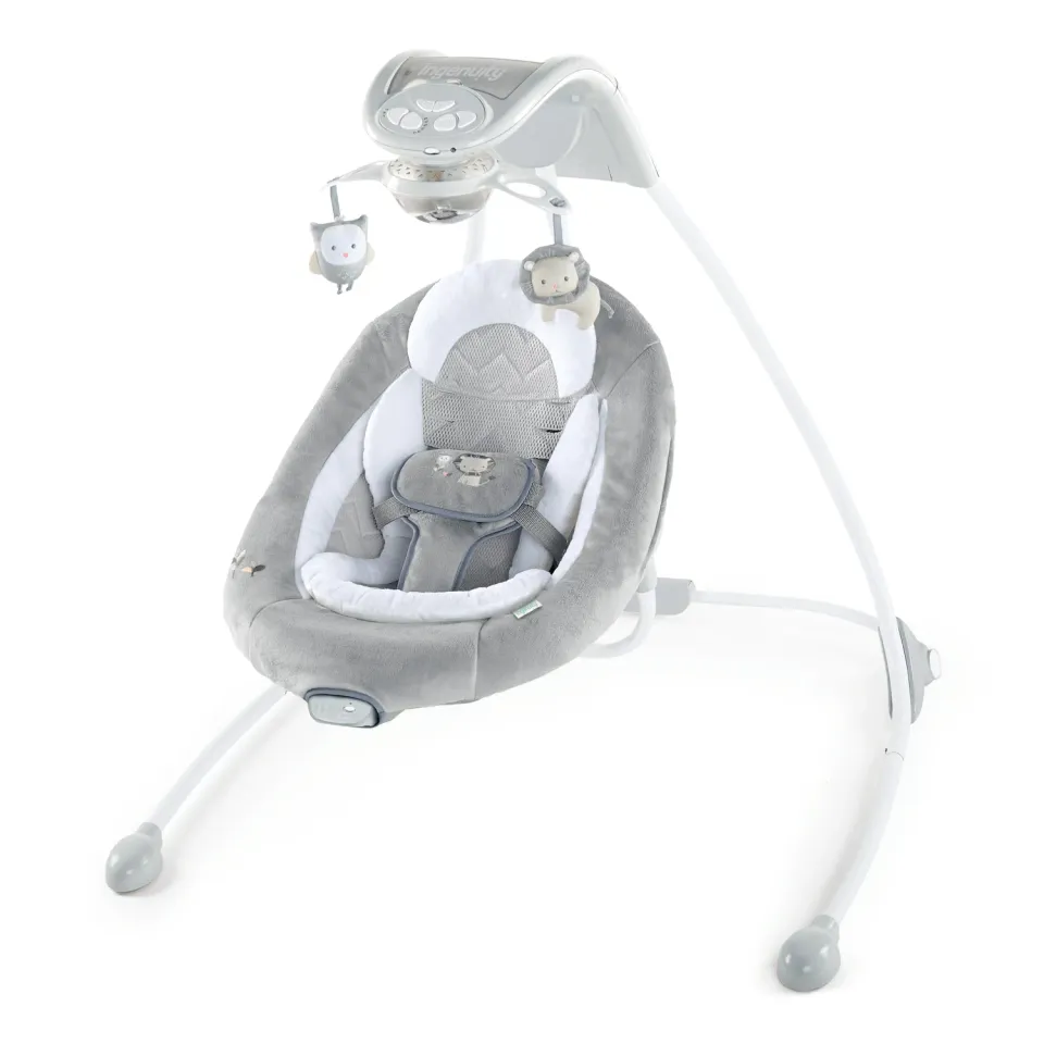 Ingenuity InLighten Braden Babyschaukel Mesh mit Licht