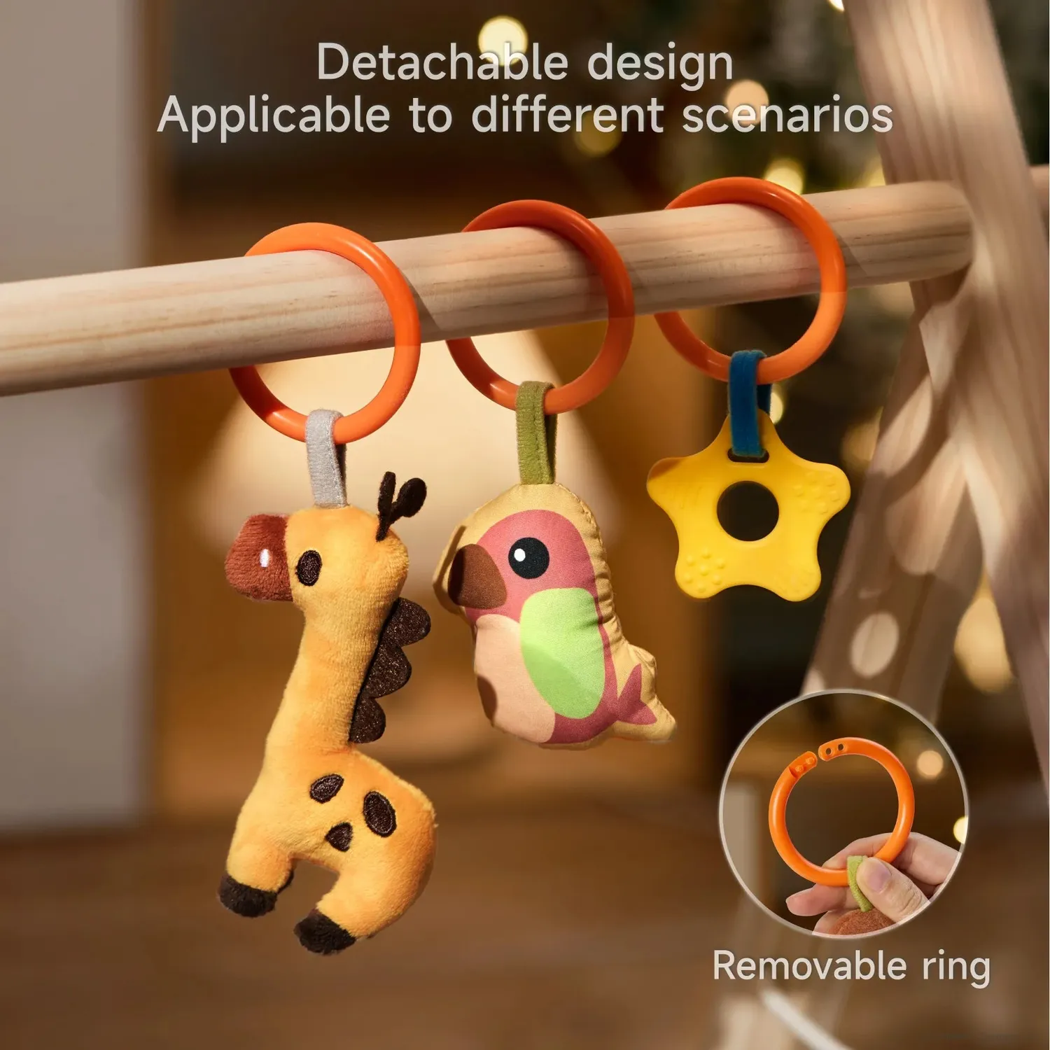TUMAMA Koala Spirale Anhänger Kinderwagen Rassel