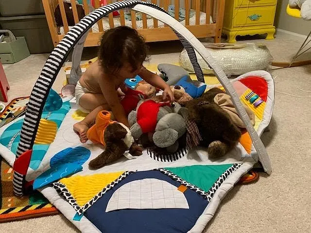 Baby Einstein Sensory Play Space Spieldecke mit Spielbogen